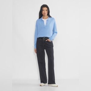 Aritzia Cashmere Polo Sweater